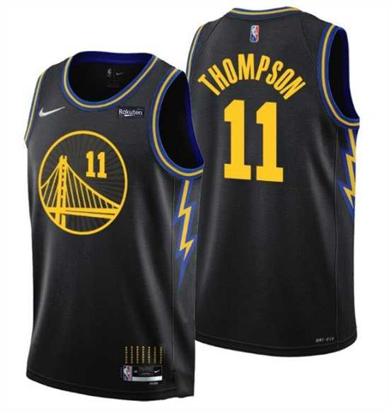 Golden State Warriors #11 Klay Thompson 75th Anniversary Black Stitched Basketball Jersey Dzhi,We sell and wholesale Golden State Warriors #11 Klay Thompson 75th Anniversary Black Stitched Basketball Jersey Dzhi on line form chian!